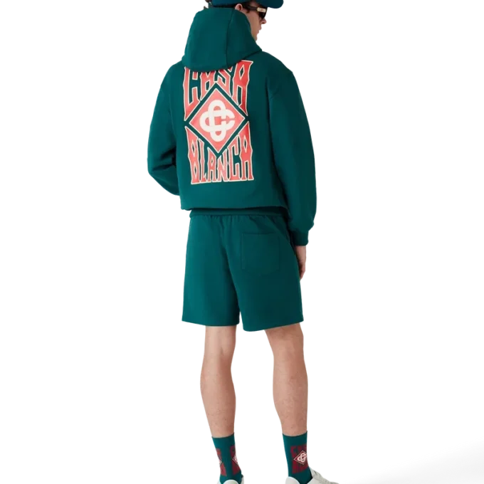 Kapuzenpullover mit Gothic-Logo