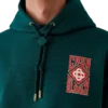 Kapuzenpullover mit Gothic-Logo