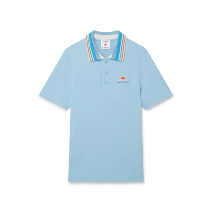 Kurzärmeliges Polohemd aus Strick-Piqué Kurzärmeliges Polohemd aus Strick-Piqué