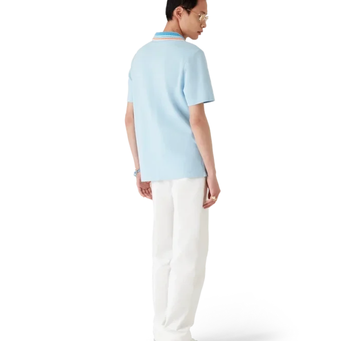 Kurzärmeliges Polohemd aus Strick-Piqué Kurzärmeliges Polohemd aus Strick-Piqué