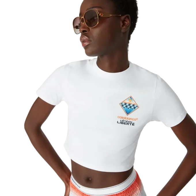 L’ata En Liberta Cropped T-Shirt L’ata En Liberta Cropped T-Shirt