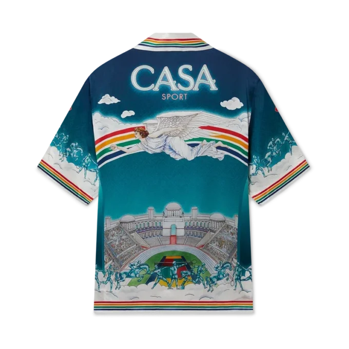 La Daesse Du Stade Seidenhemd La Daesse Du Stade Seidenhemd