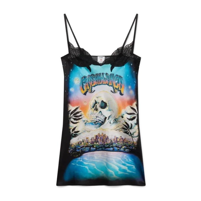 La Pramonition Spitzen-Slip-Kleid La Pramonition Spitzen-Slip-Kleid