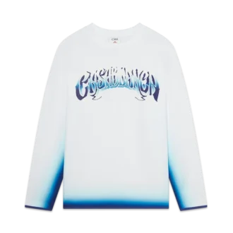 Langarm-T-Shirt „Blue Fade“