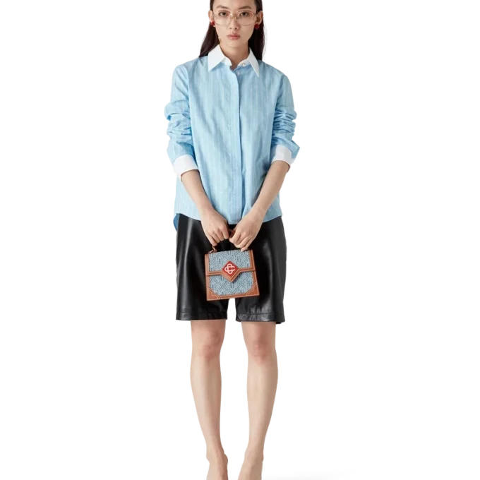 Langärmliges Hemd „Laurel“ mit Nadelstreifen Langärmliges Hemd „Laurel“ mit Nadelstreifen