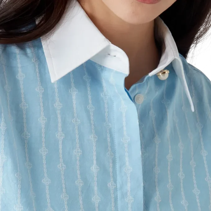 Langärmliges Hemd „Laurel“ mit Nadelstreifen Langärmliges Hemd „Laurel“ mit Nadelstreifen