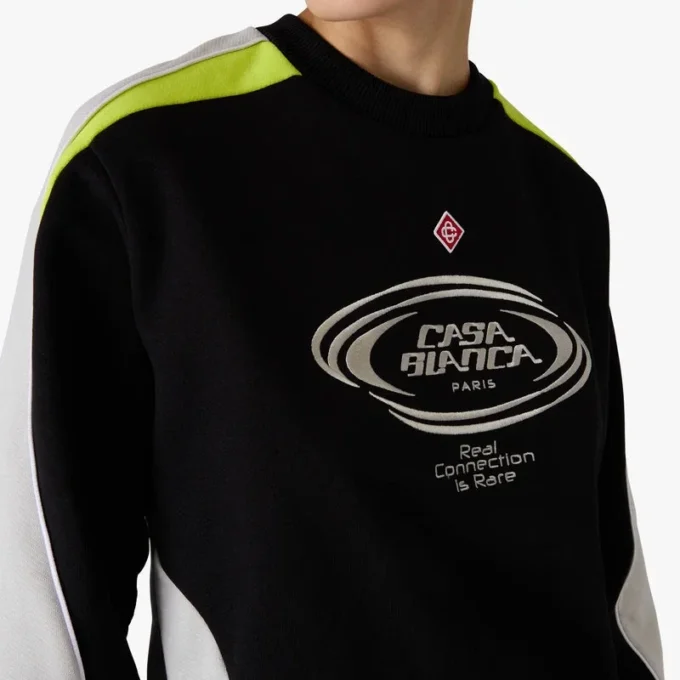 Langärmliges Sweatshirt im Colour-Blocking-Design