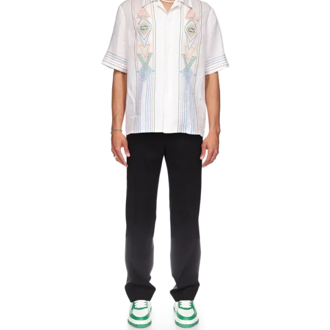 Le Fil De La Musique Leinenhemd