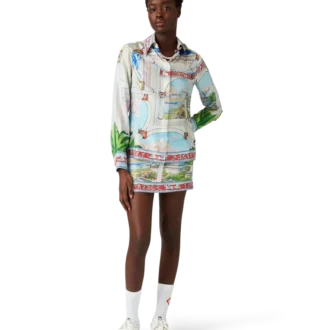 Le Passage Seiden-Minirock