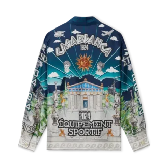 Le Temple Du Sport Seidenhemd