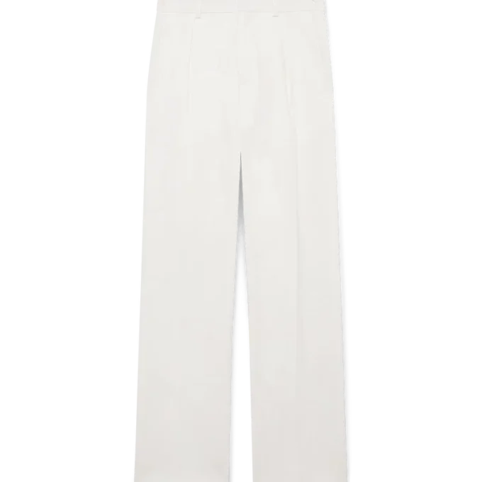 Leinenhose mit Falten Leinenhose mit Falten