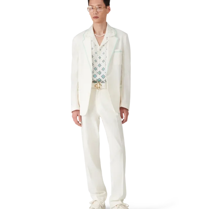 Leinenhose mit Falten Leinenhose mit Falten