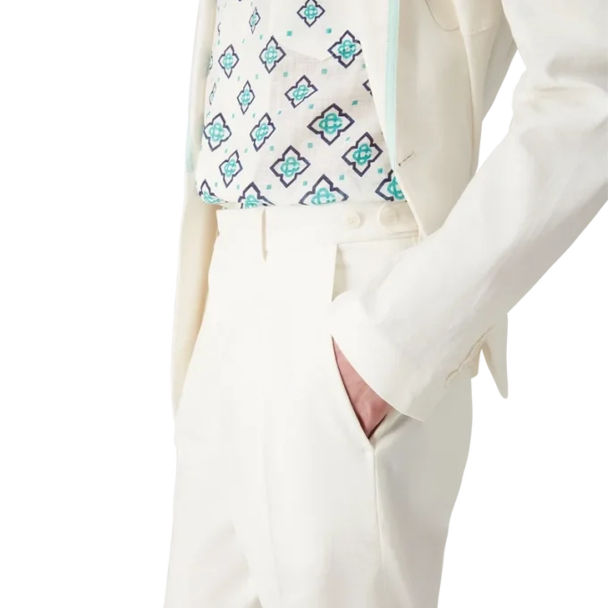 Leinenhose mit Falten Leinenhose mit Falten