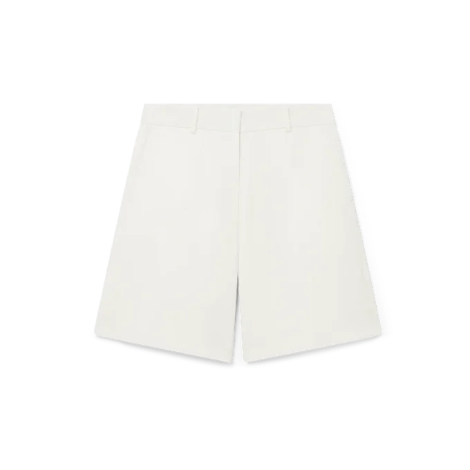 Lässige, maßgeschneiderte Shorts aus Wolle