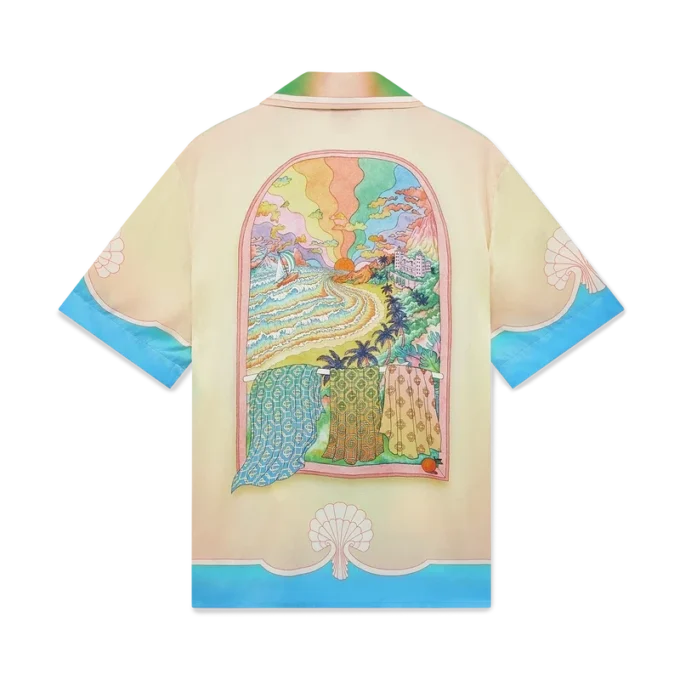 Lucid Dreams Kurzarm-Seidenhemd Lucid Dreams Kurzarm-Seidenhemd