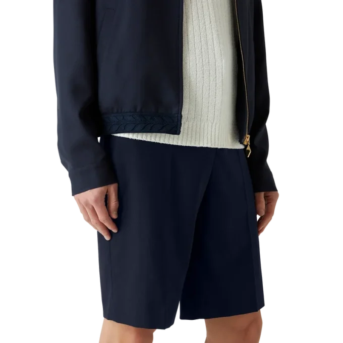 Maßgeschneiderte Shorts aus Wolle