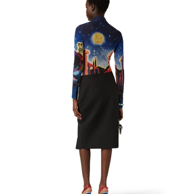 Chrome Arch Slingback-Pumps