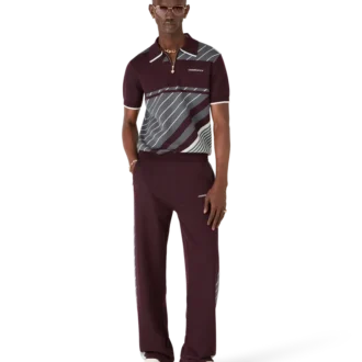 Merino Diagonal Tennis-Hose