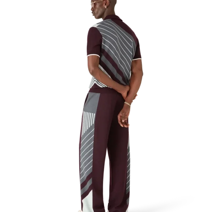 Merino Diagonal Tennis-Hose