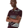Merino Diagonal Tennis Poloshirt