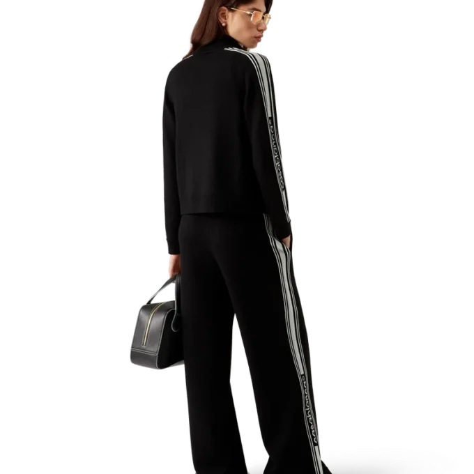 Merino-Strick-Jogginghose