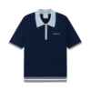 Merino-Strick-Tennis-Poloshirt