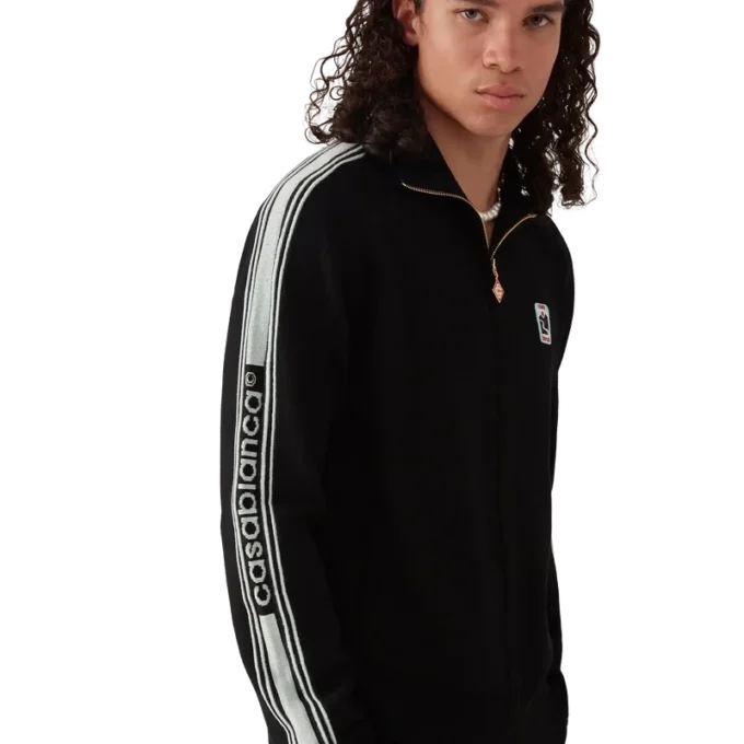 Merino-Strick-Trainingsjacke Merino-Strick-Trainingsjacke