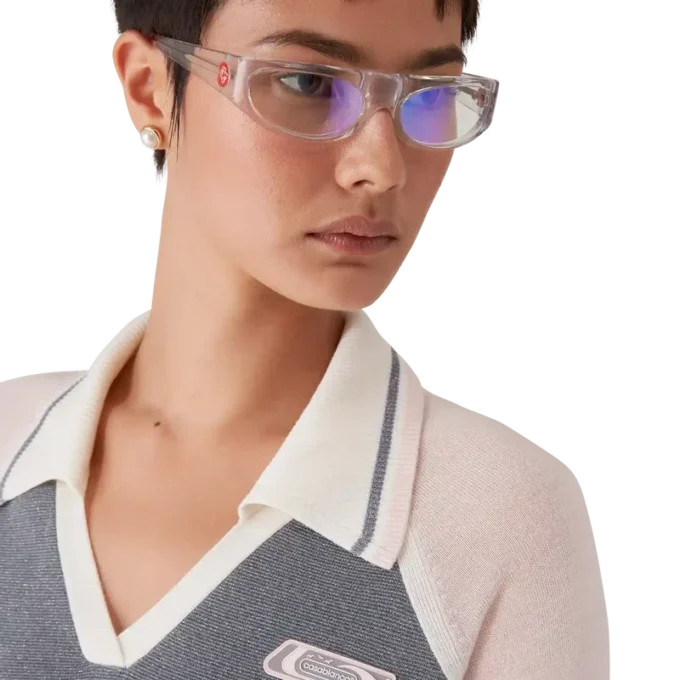 Merino Tennis Langarm-Poloshirt