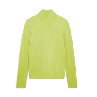 Merino-Top mit Rollkragen