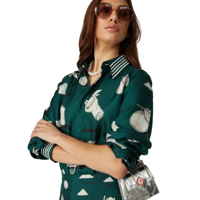 Metaphysical Seidenhemd