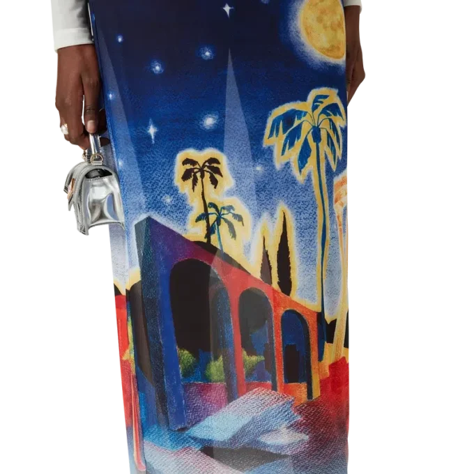 Midnight Acropolis Mesh-Kleid Midnight Acropolis Mesh-Kleid