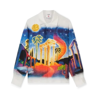 Midnight Acropolis Seidenhemd Midnight Acropolis Seidenhemd