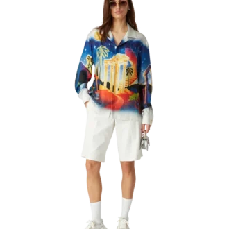 Midnight Acropolis Seidenhemd Midnight Acropolis Seidenhemd