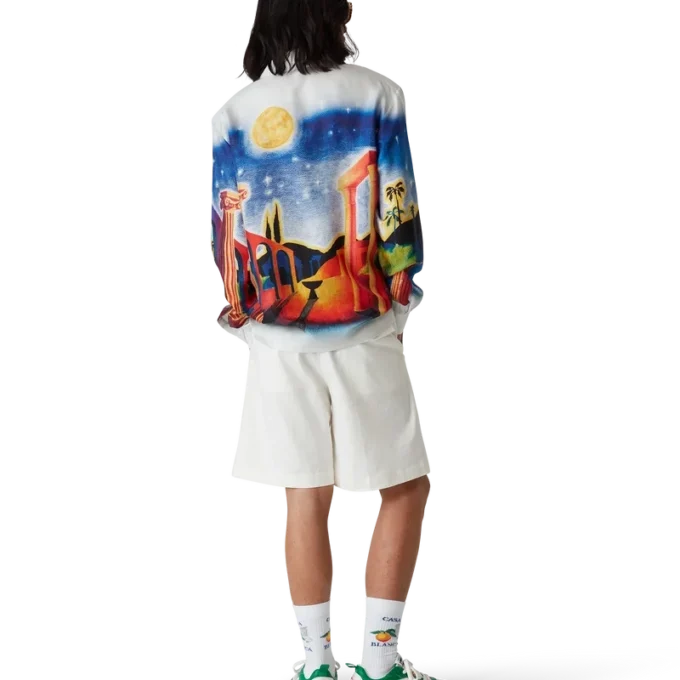 Midnight Acropolis Seidenhemd Midnight Acropolis Seidenhemd