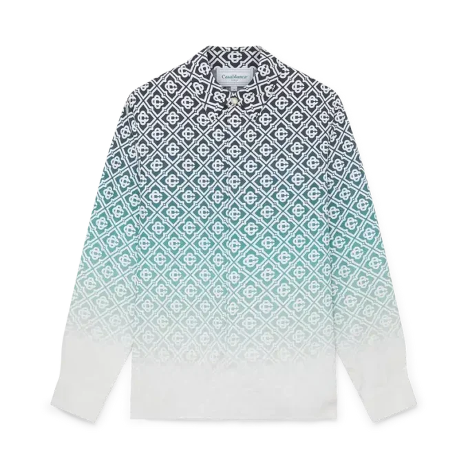 Midnight Gradient Monogram Hemd Midnight Gradient Monogram Hemd