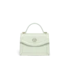 Mini-Jeanne-Tasche mit geprägtem Mint-Monogramm