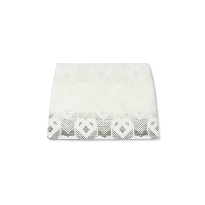 Minirock aus Frottee mit Herz-Monogramm in Farbverlauf Minirock aus Frottee mit Herz-Monogramm in Farbverlauf