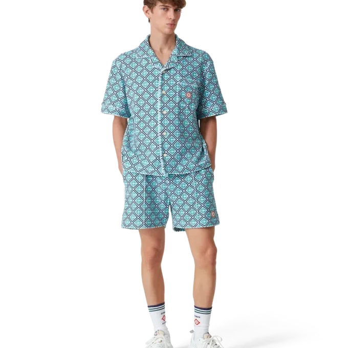 Monogram-Frottee-Hemd