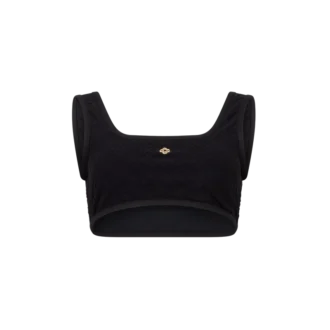 Monogram-Jacquard-Bikini-Oberteil