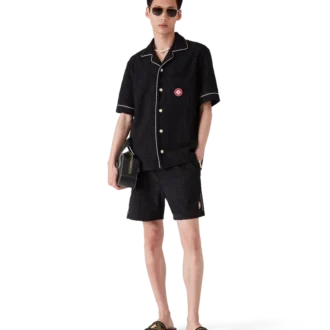 Monogram-Jacquard-Frottee-Shorts