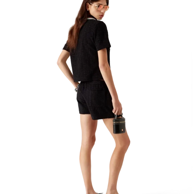 Monogram Jacquard-Frottee-Shorts