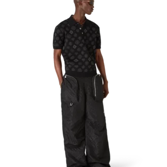 Monogram-Jacquard-Poloshirt