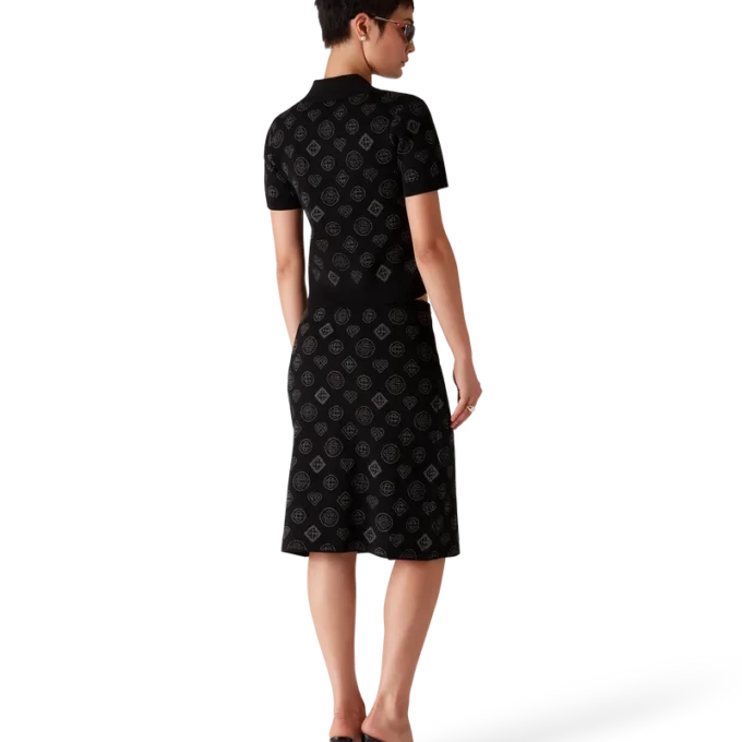 Monogram-Jacquard-Röck