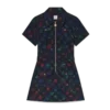 Monogram-Jeans-Kleid