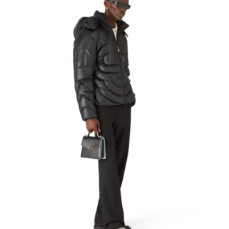 Monogram-Steppjacke aus Nylon