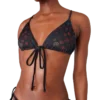 Monogram String-Bikini-Oberteil