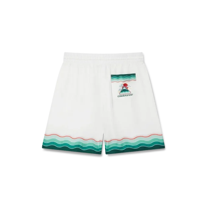 Montagne Ondulee Seidenshorts