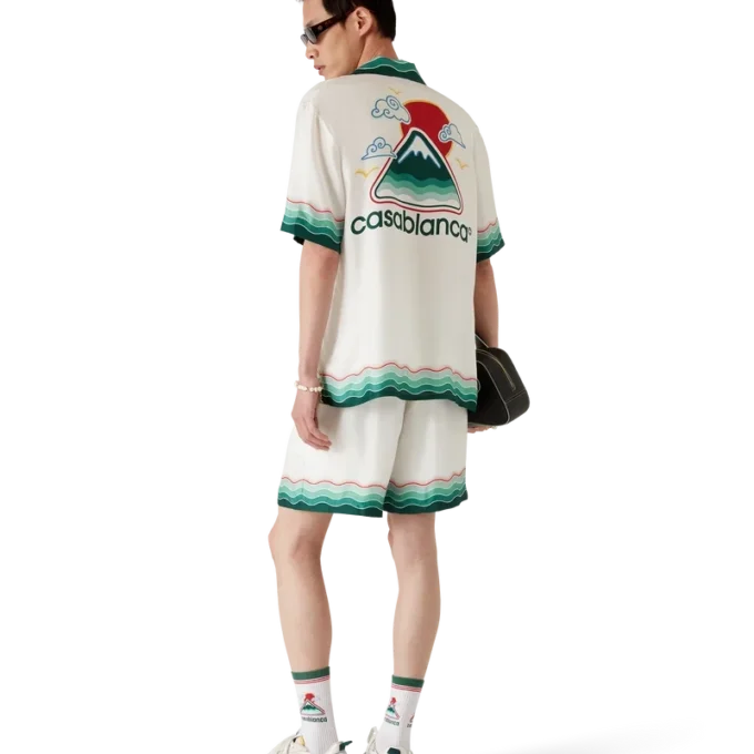 Montagne Ondulee Seidenshorts