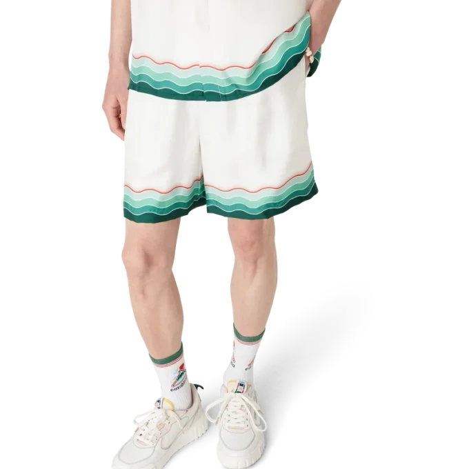 Montagne Ondulee Seidenshorts