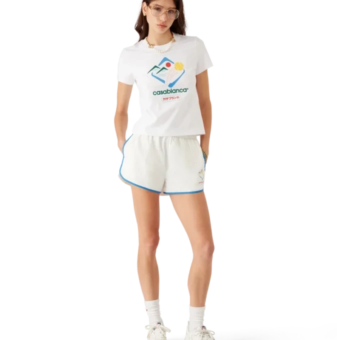 Montagne Sportif Cropped T-Shirt